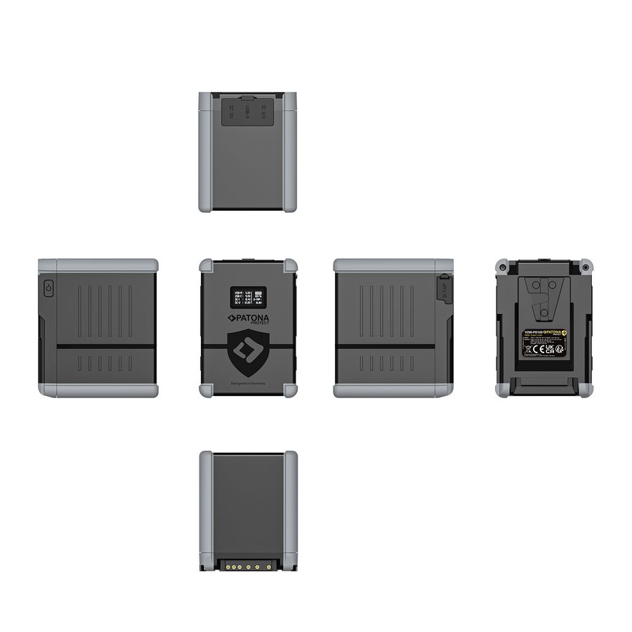 Patona Protect Bat. V-Mount V200-PD100