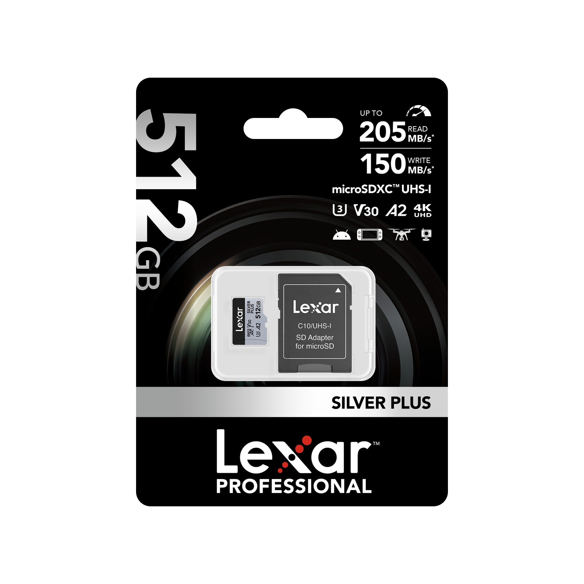 Lexar micro SDXC Silver Plus 512GB