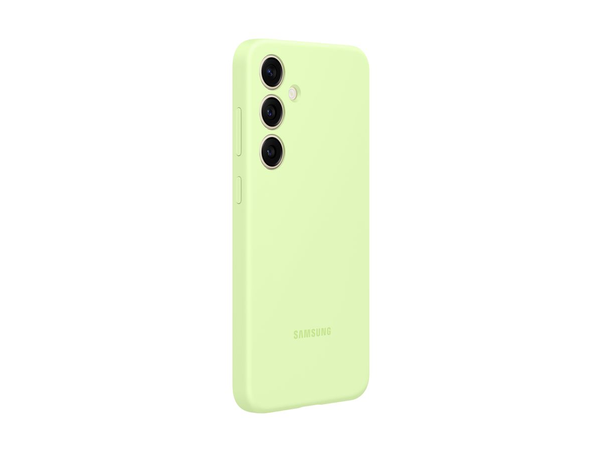 Samsung S24+ Silicone Case Light Green