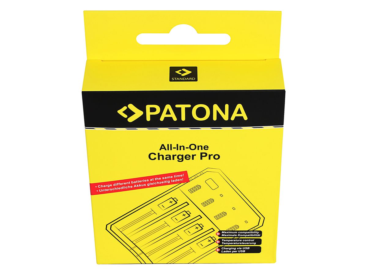 Patona USV Chargeur cellules rondes