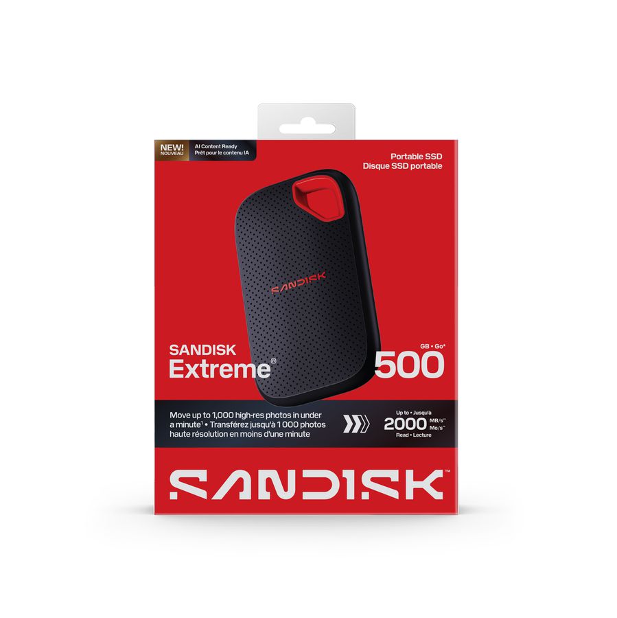 SANDISK Extreme Portable SSD 500GB