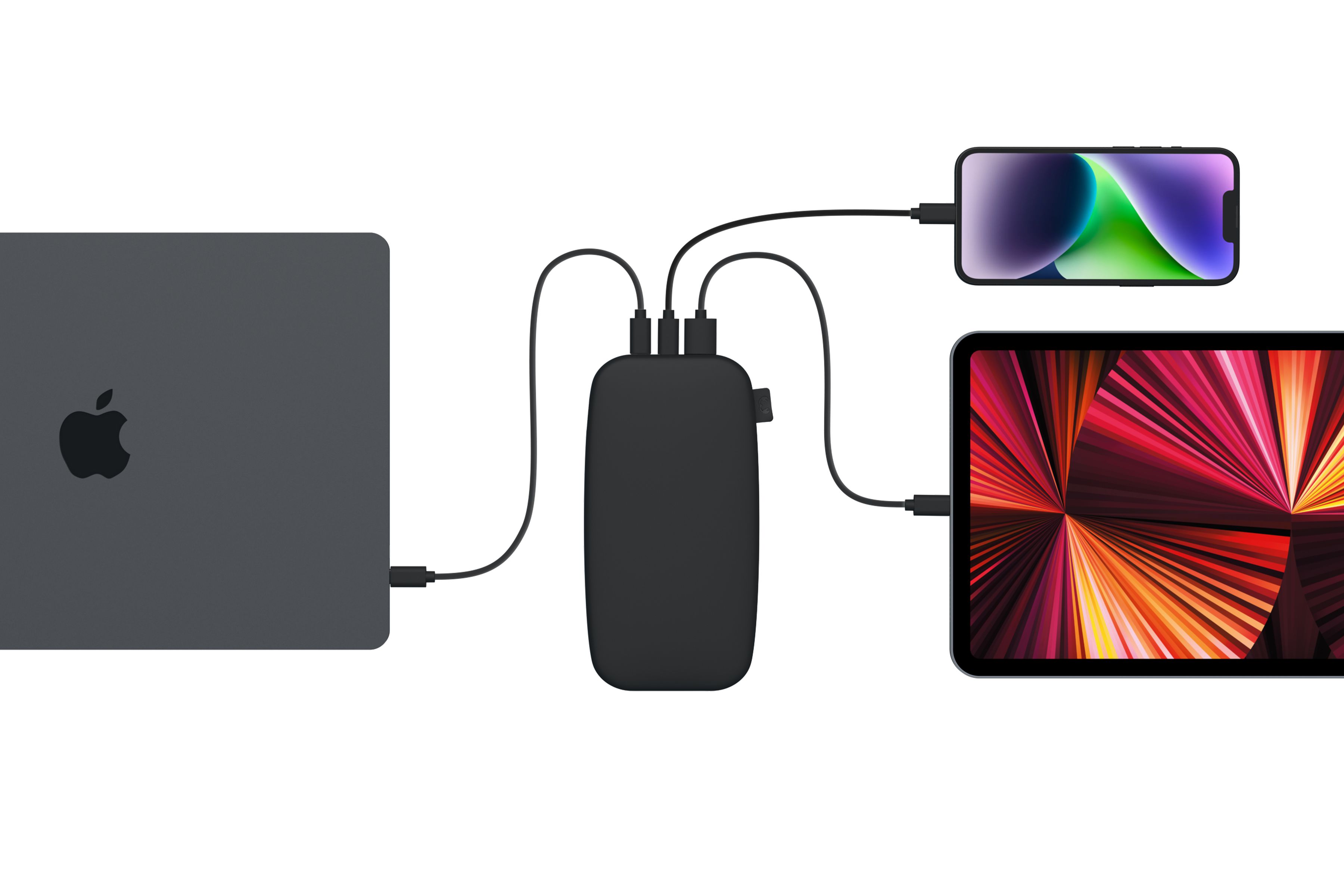 Fresh 'n Rebel Powerbank 27000 mAh Grey