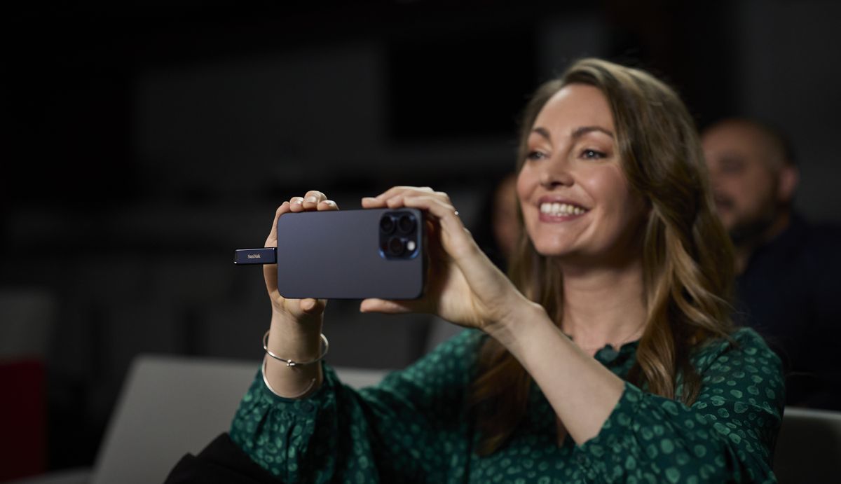 SanDisk iXpand Phone Drive USB-C 128GB