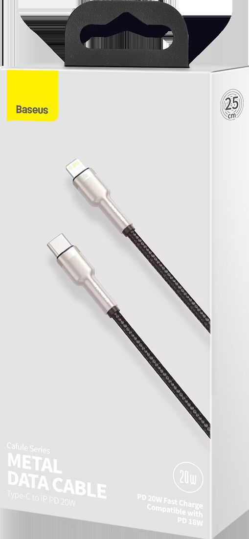 Baseus USB-C to Lightning Cable 25cm 20W