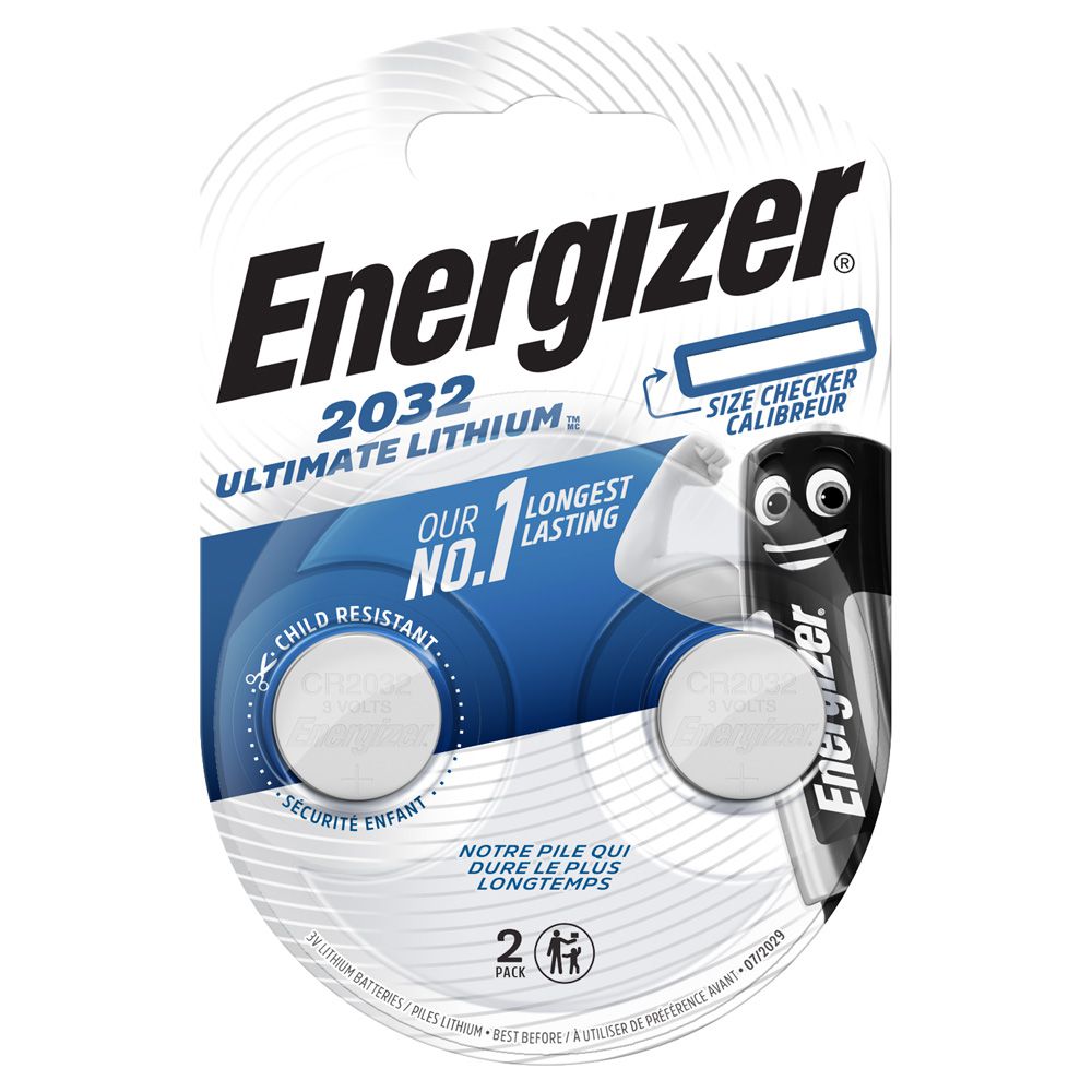 Energizer CR 2032 Ultimate Lithium 2 pc.
