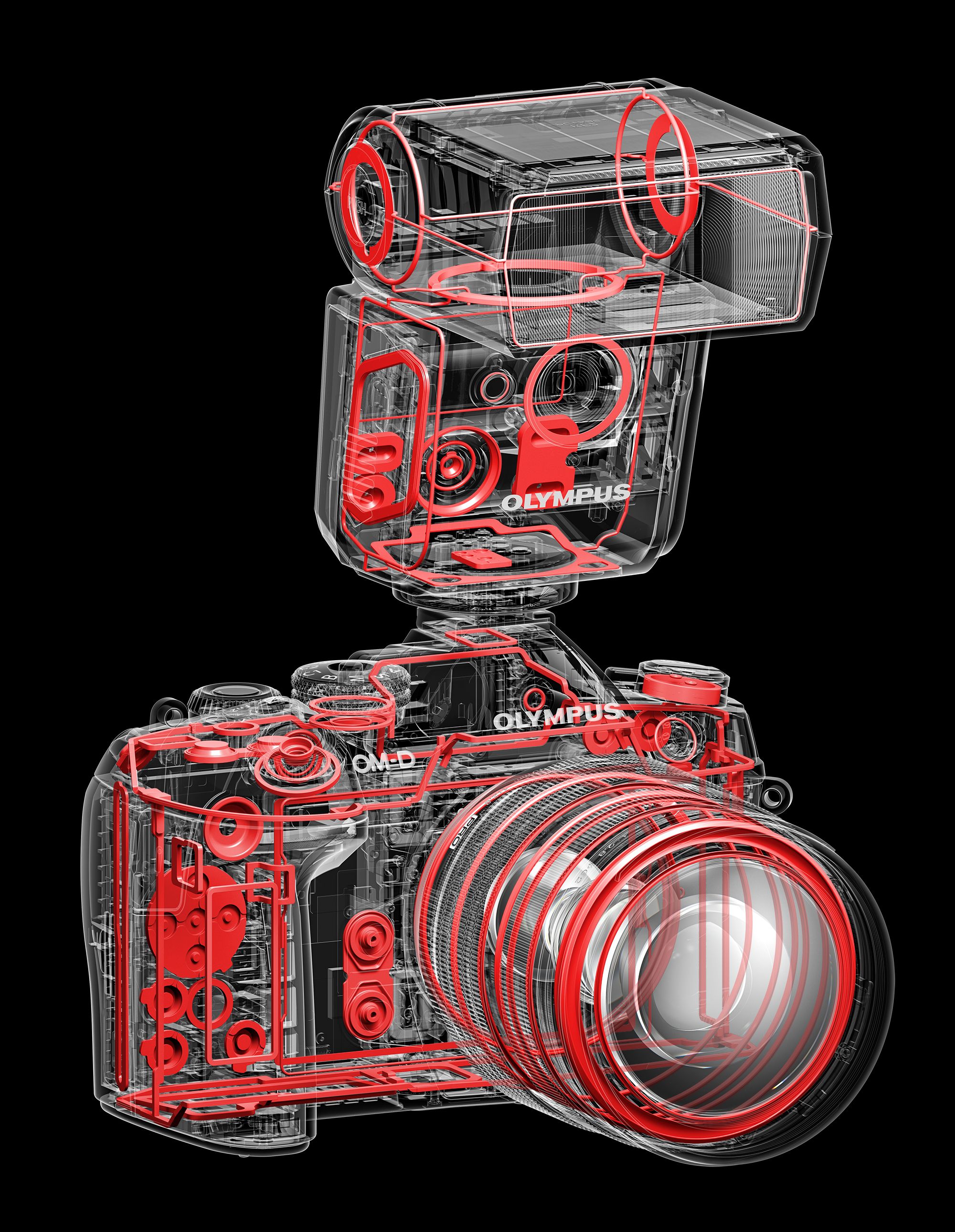 Olympus E-M1 Mark III 1240mm kit blk/blk