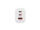 Verbatim GaN 3 Port Charger 65W White