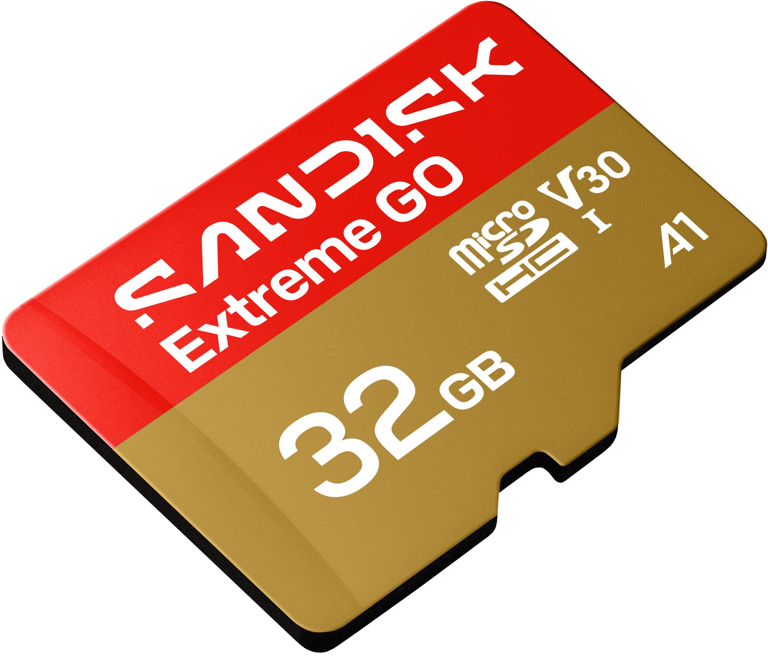 SANDISK ExtremeGO 100MB/s microSDHC 32GB