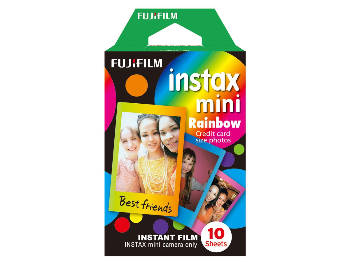 Fujifilm Instax Mini 10 Blatt Rainbow