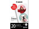 Canon ZP-2030-2C-20 Zink Circle Sticker