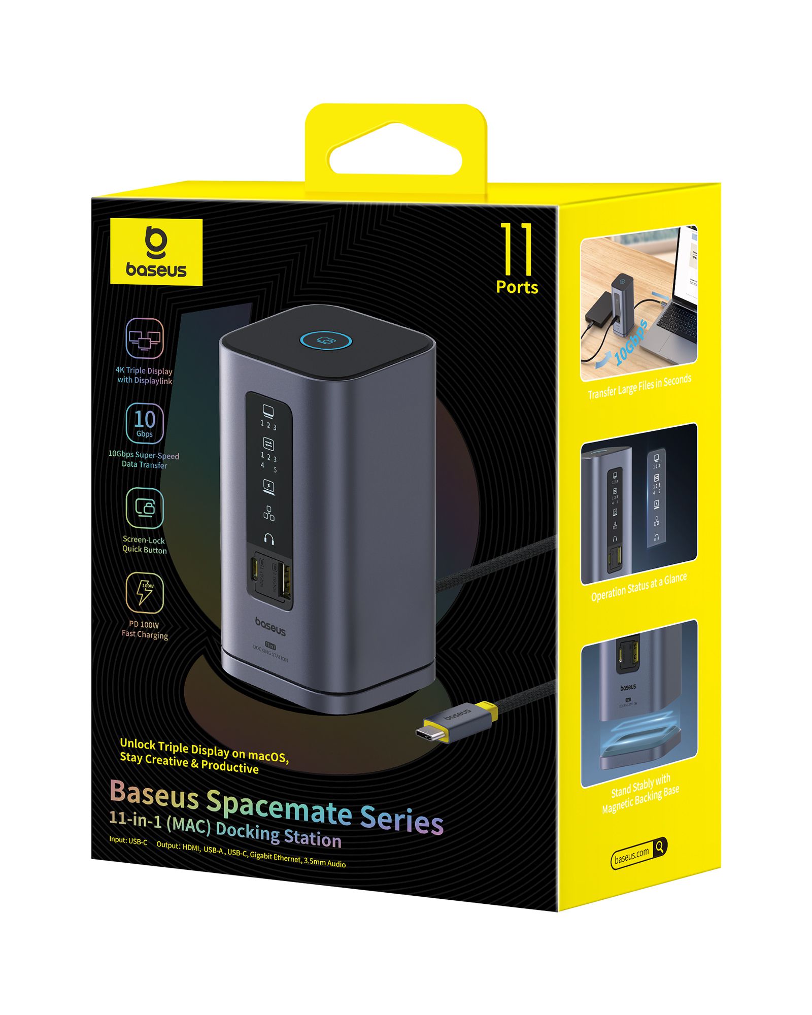 Baseus Spacemate 11-in-1 Dockingstation