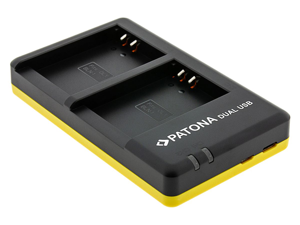 Patona Chargeur Dual USB Olympus BLN1