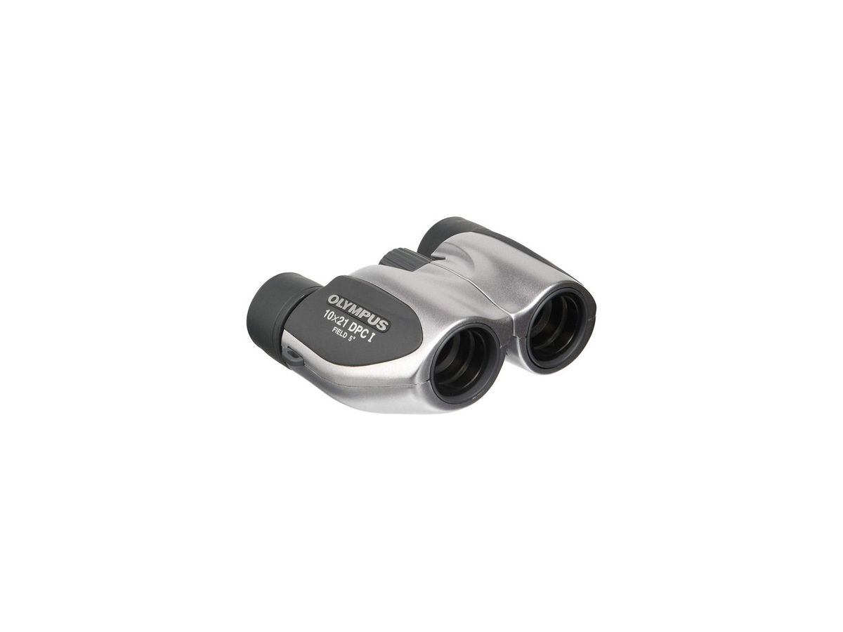 Olympus 10x21 DPC I Silber mit Tasche