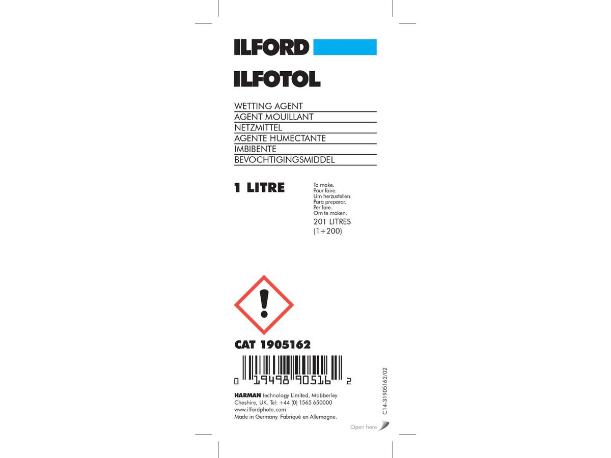 Ilford Ilfotol, 1 lt