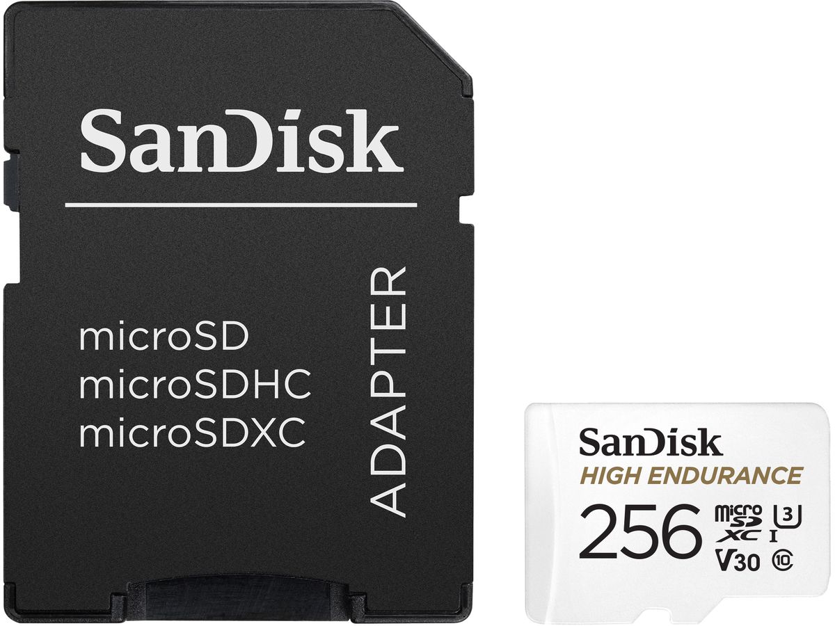 SanDisk microSDXC High Endurance 256GB