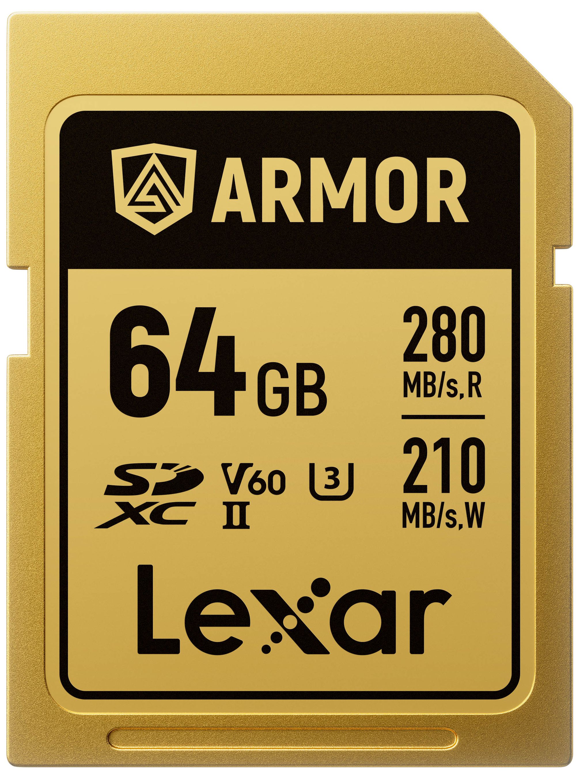 Lexar SDXC Armor Gold 280MB/s 64GB