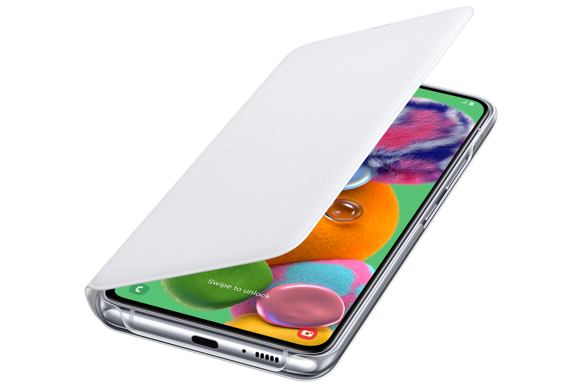 Samsung Galaxy A90 5G Wallet Cover white
