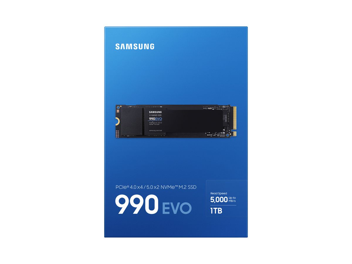 Samsung SSD 990 EVO NVMe M.2 PCIe 5.0 1TB