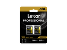 Lexar 1800x UHS-II SDXC 2x128GB Gold