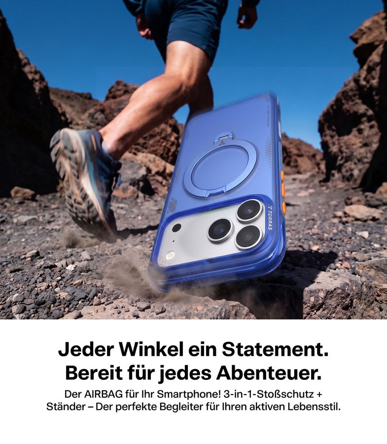 Torras Ostand Air iPhone 18 Pro Max Blue