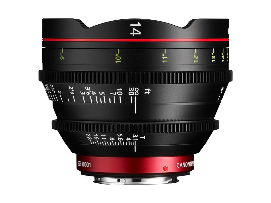 Canon CN-E 14mm T3.1 L F (Meters)