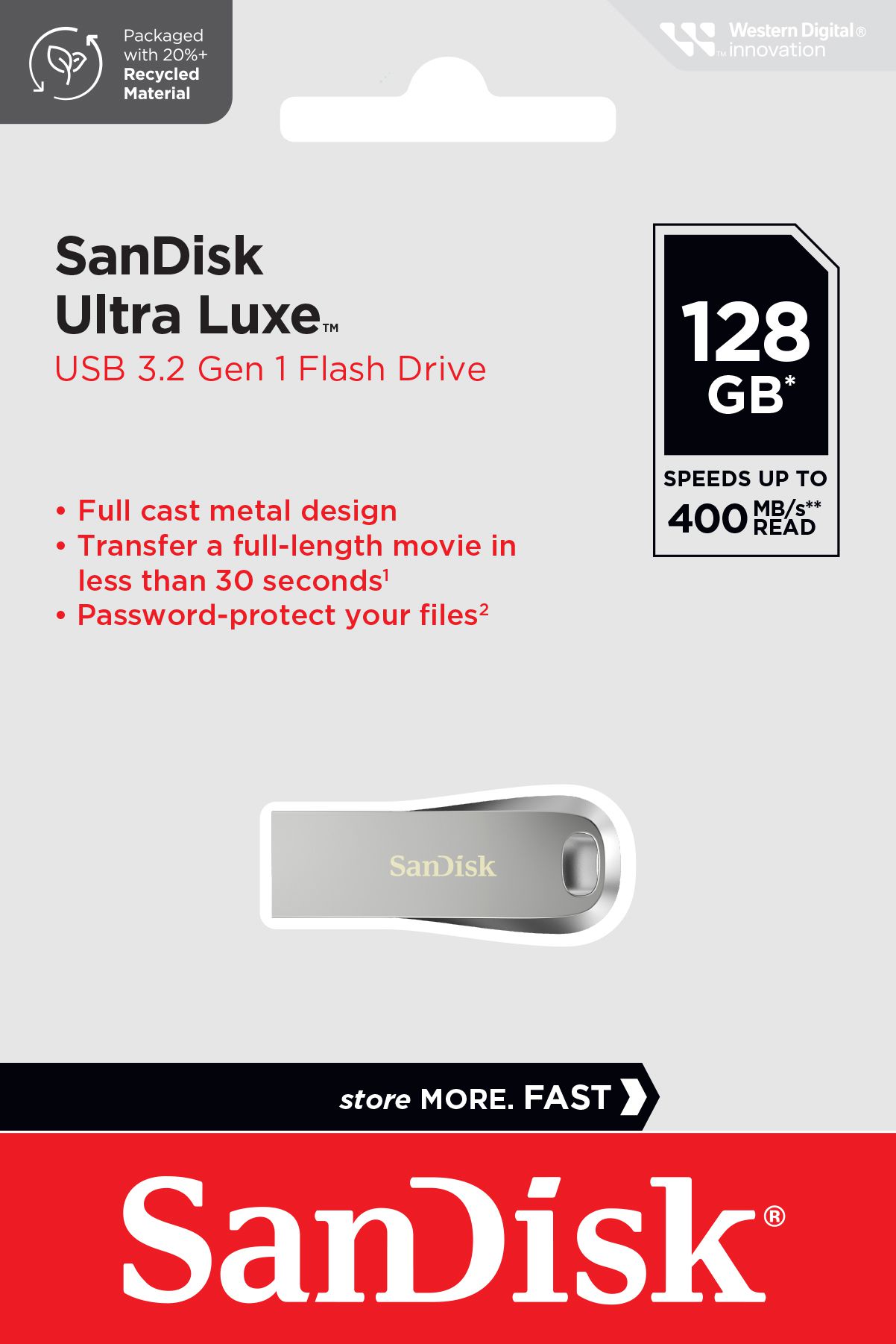 SanDisk Ultra Luxe USB 3.2 128GB