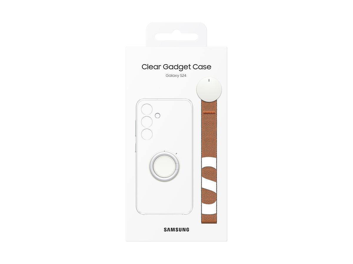 Samsung S24 Clear Gadget Case