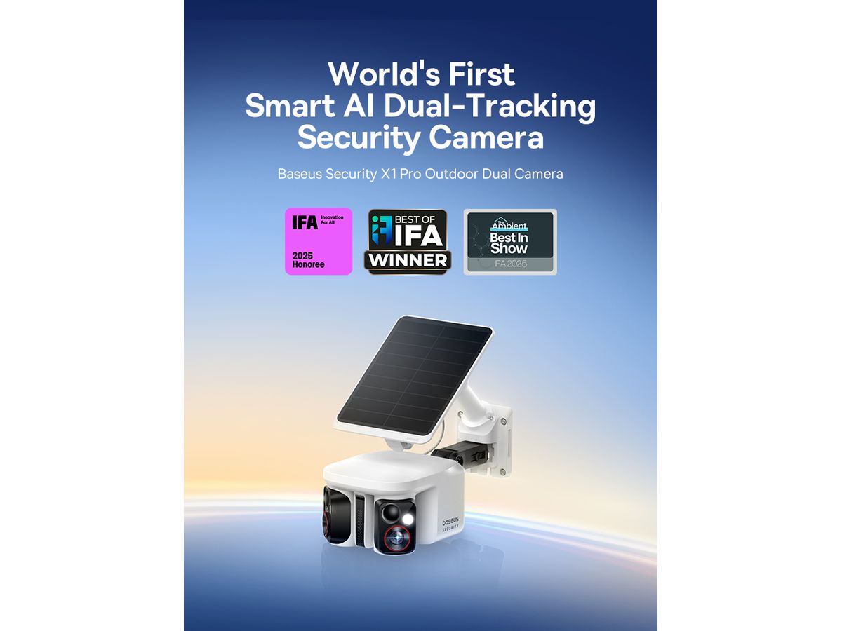 Baseus X1 Pro Outdoor Dual Cam 3K