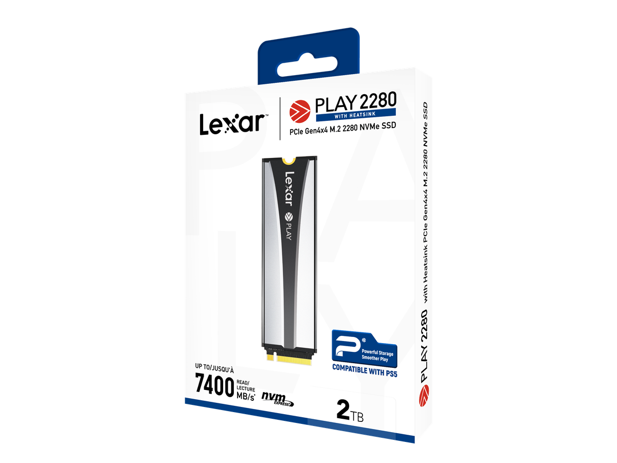 Lexar PLAY 2280 SSD 2TB Gen4x4