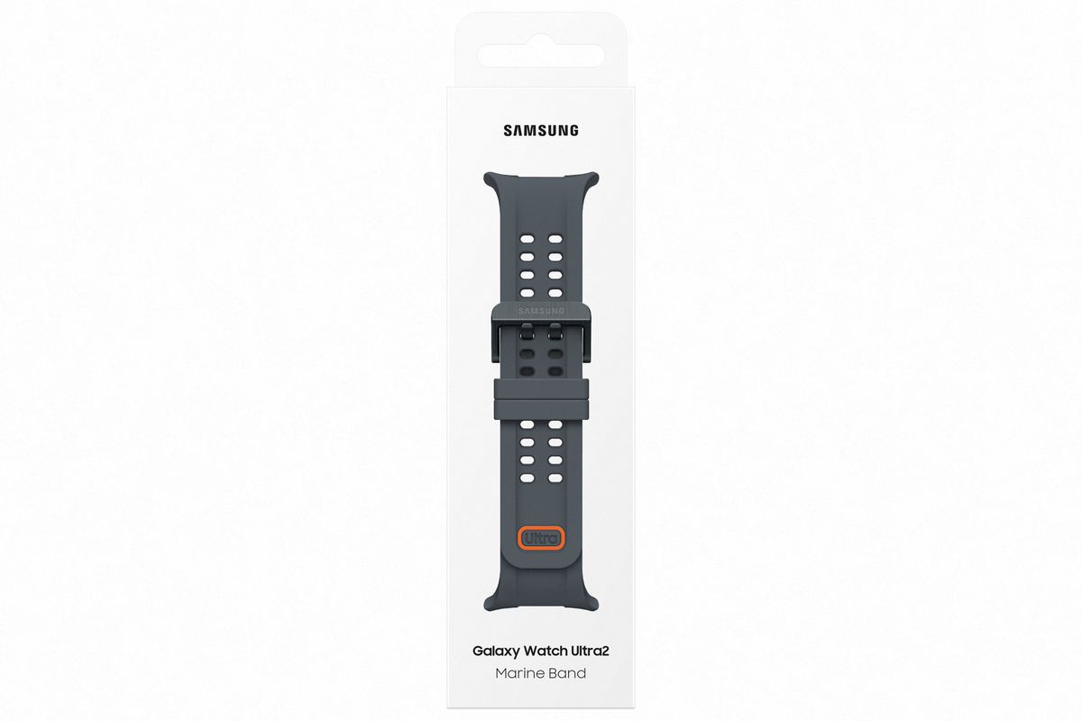 Samsung Watch Ultra V2 Marine Band Black