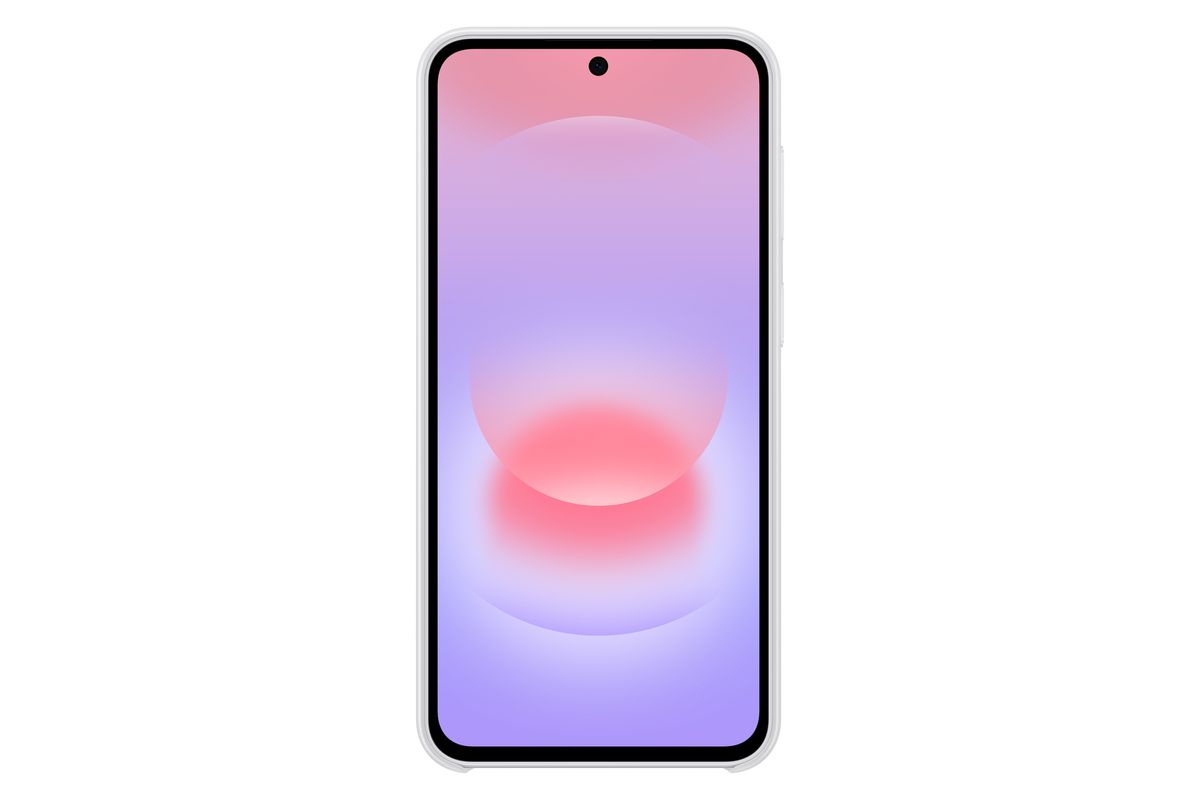 Samsung A37 Card Slot Case Light Gray