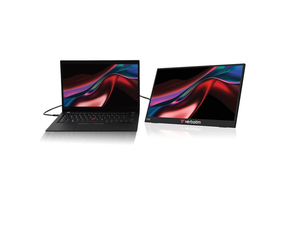 Verbatim Portable Monitor 15.6" Light