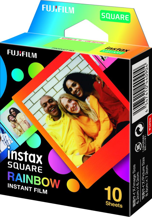 Fujifilm Instax Square 10Bl Rainbow