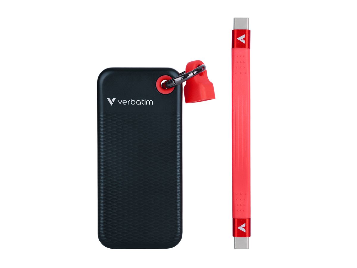 Verbatim Pocket SSD 1TB Black/Red