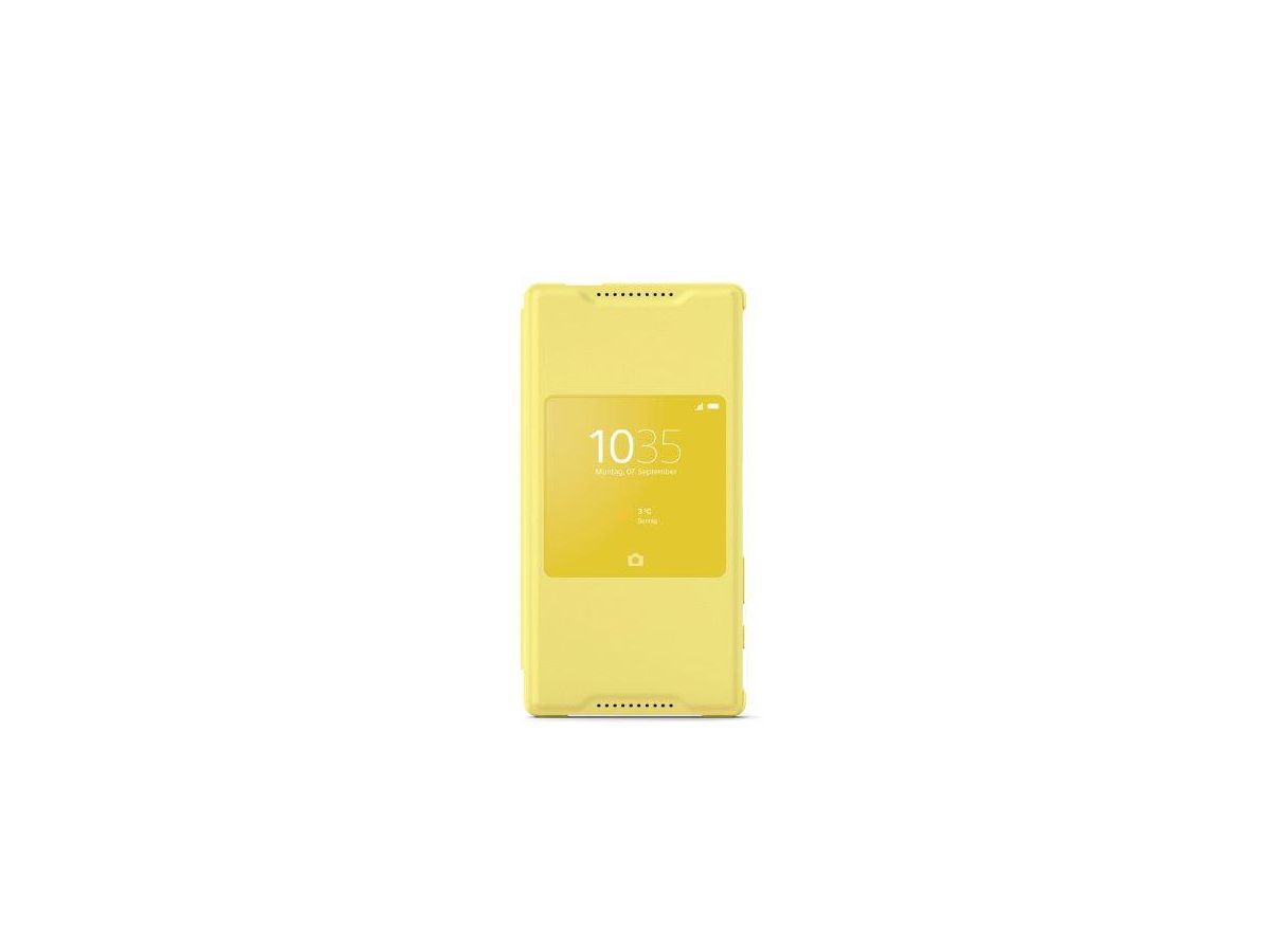 SonyMobile SmartStyle-Cover SCR44 yellow