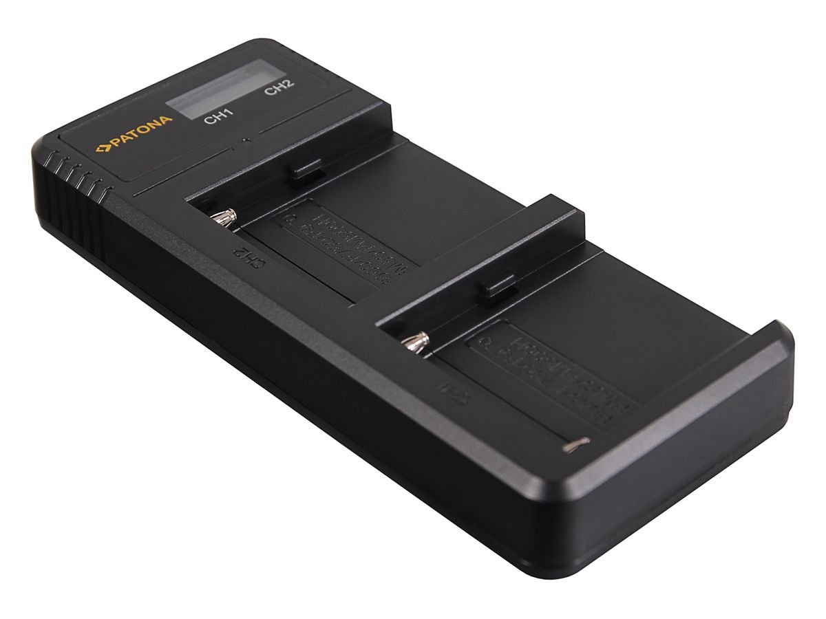 Patona Dual LCD Charger USB Sony NP-F750