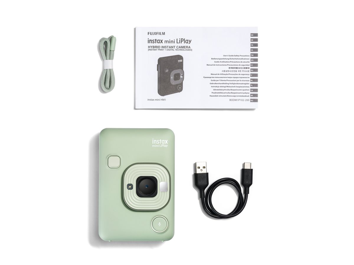 Fujifilm Instax Mini LiPlay Green USB-C