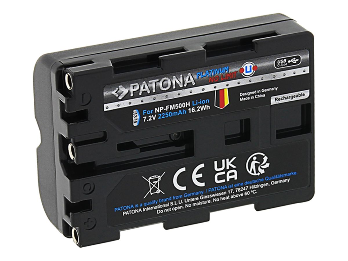 Patona Batterie Sony NP-FM500H