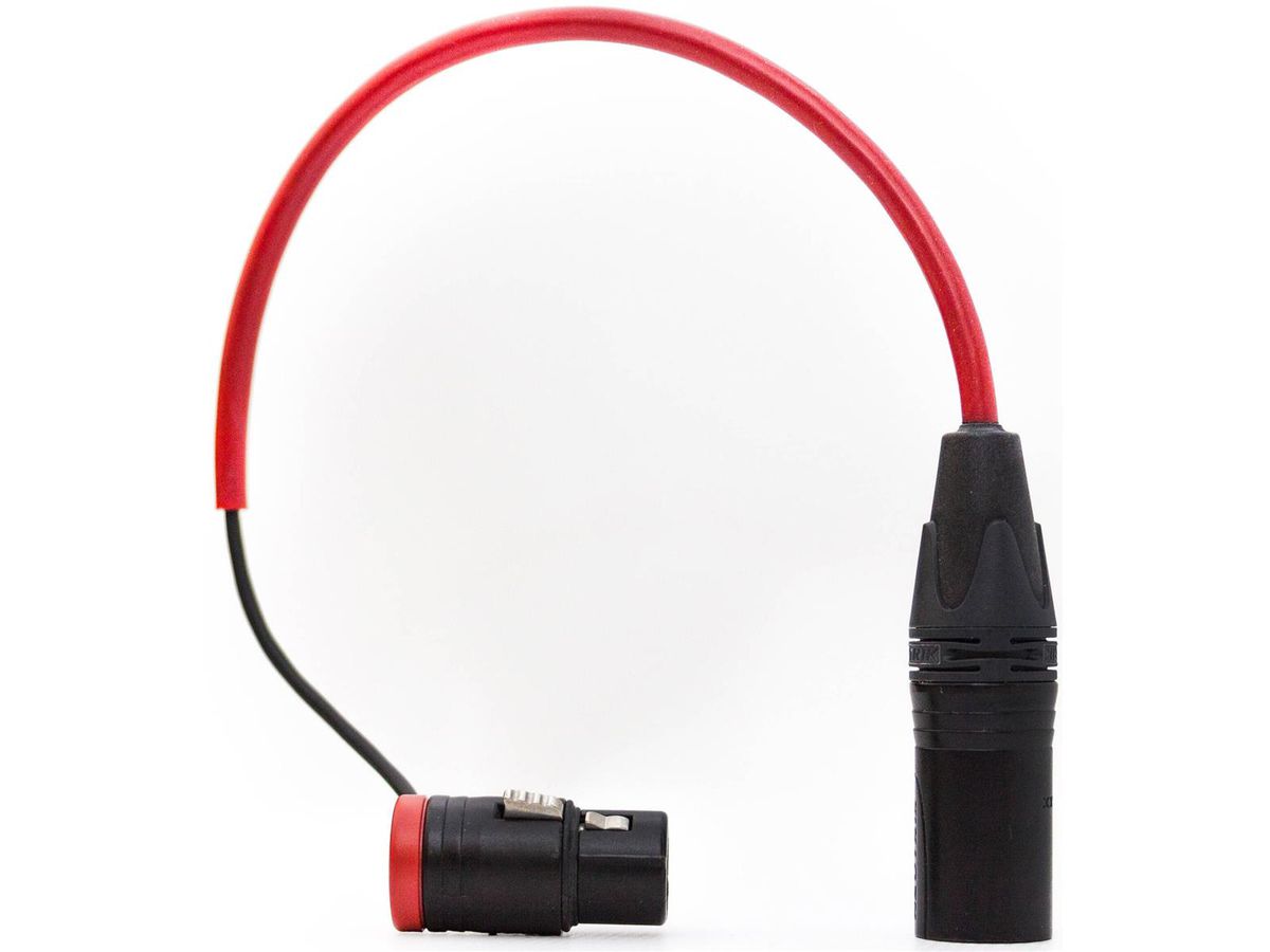 Rycote Câble XLR 26 cm (fiche coudée)