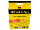 Patona Chargeur Dual USB Olympus BLN1