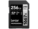 Lexar 1667x UHS-II SDXC 256GB Silver