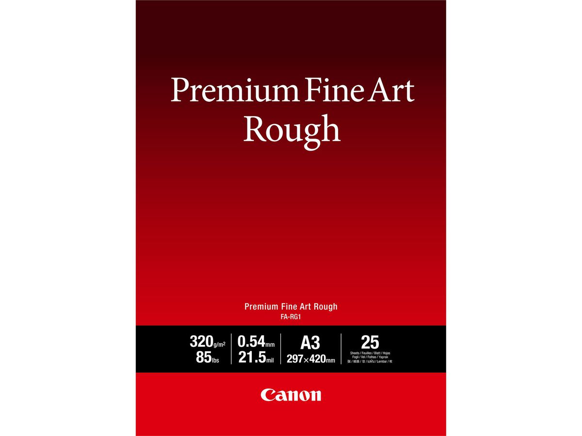 Canon FA-RG1 Fine Art Paper  A3/25 Blatt