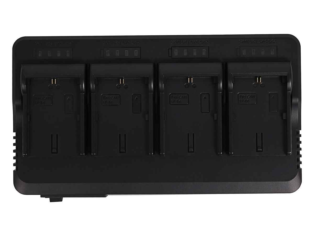 Patona 4-Port Chargeur Canon LP-E6