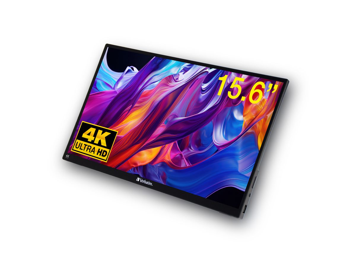 Verbatim Touchscreen Monitor 4K 15.6"
