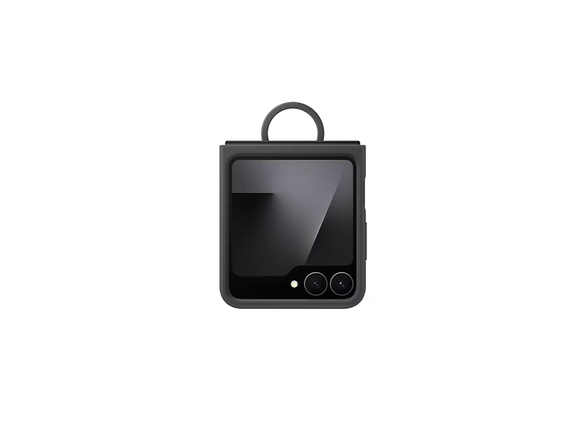 Samsung Z Flip 7 FE Silicone Case Black