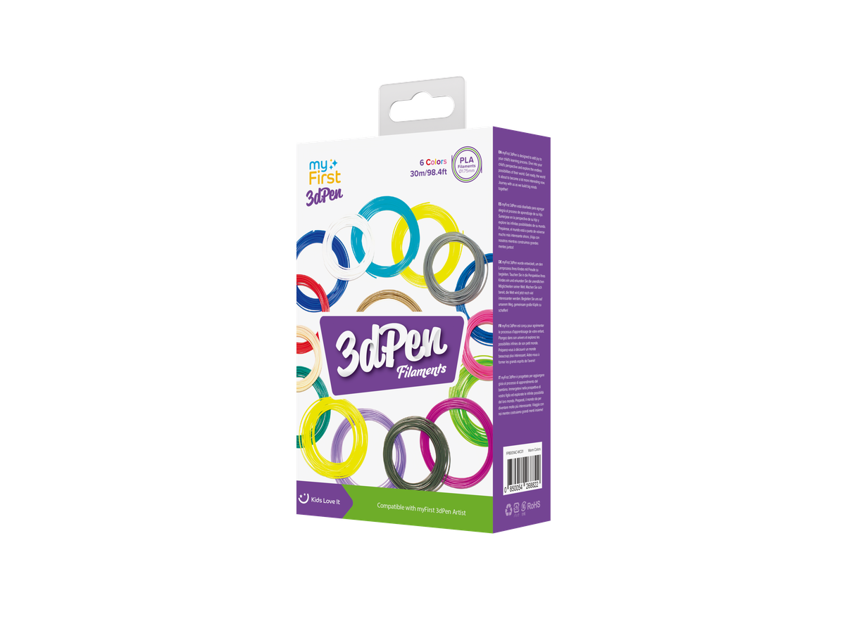 myFirst 3D Pen Artist Filaments Warm Col