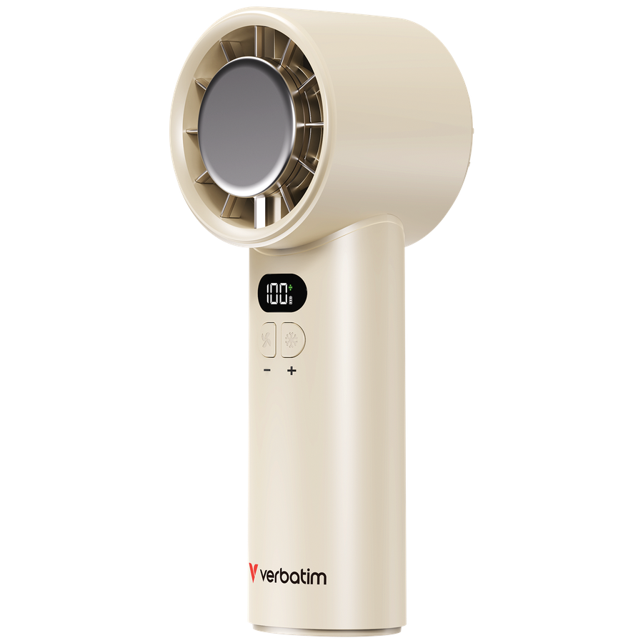 Verbatim IceTouch Handheld Fan White