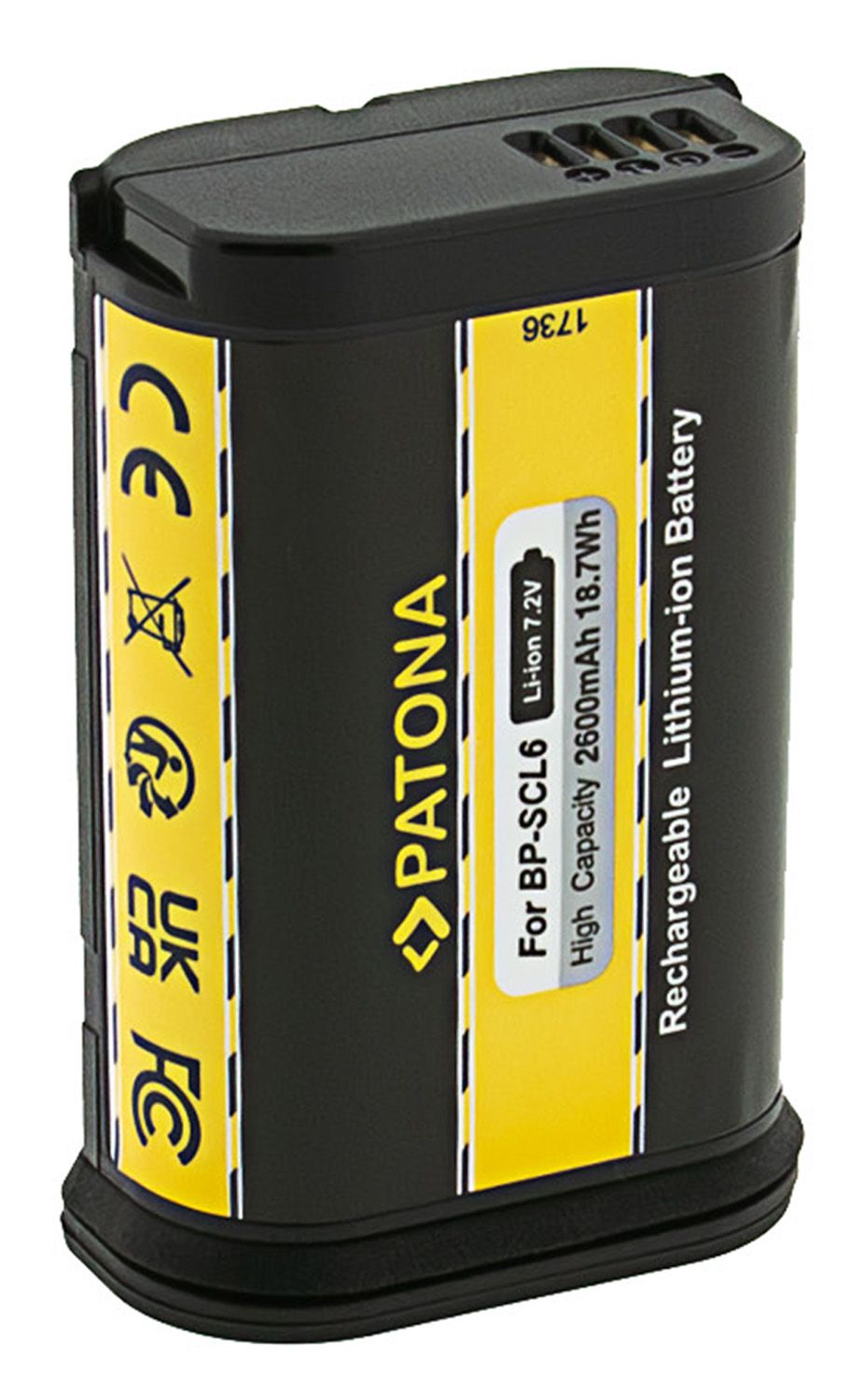 Patona Batterie Leica BP-SCL6