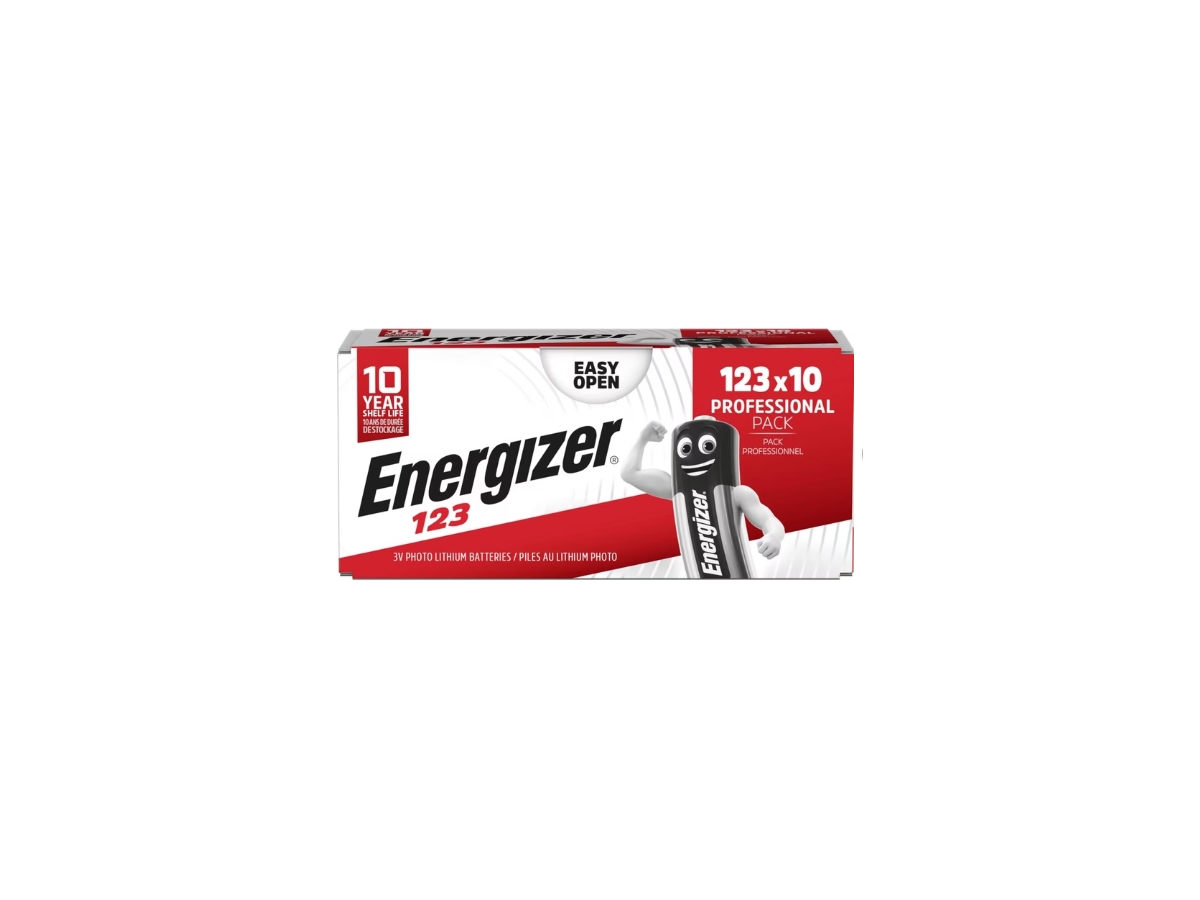 Energizer 123 Lithium 3.0V 10 Stk