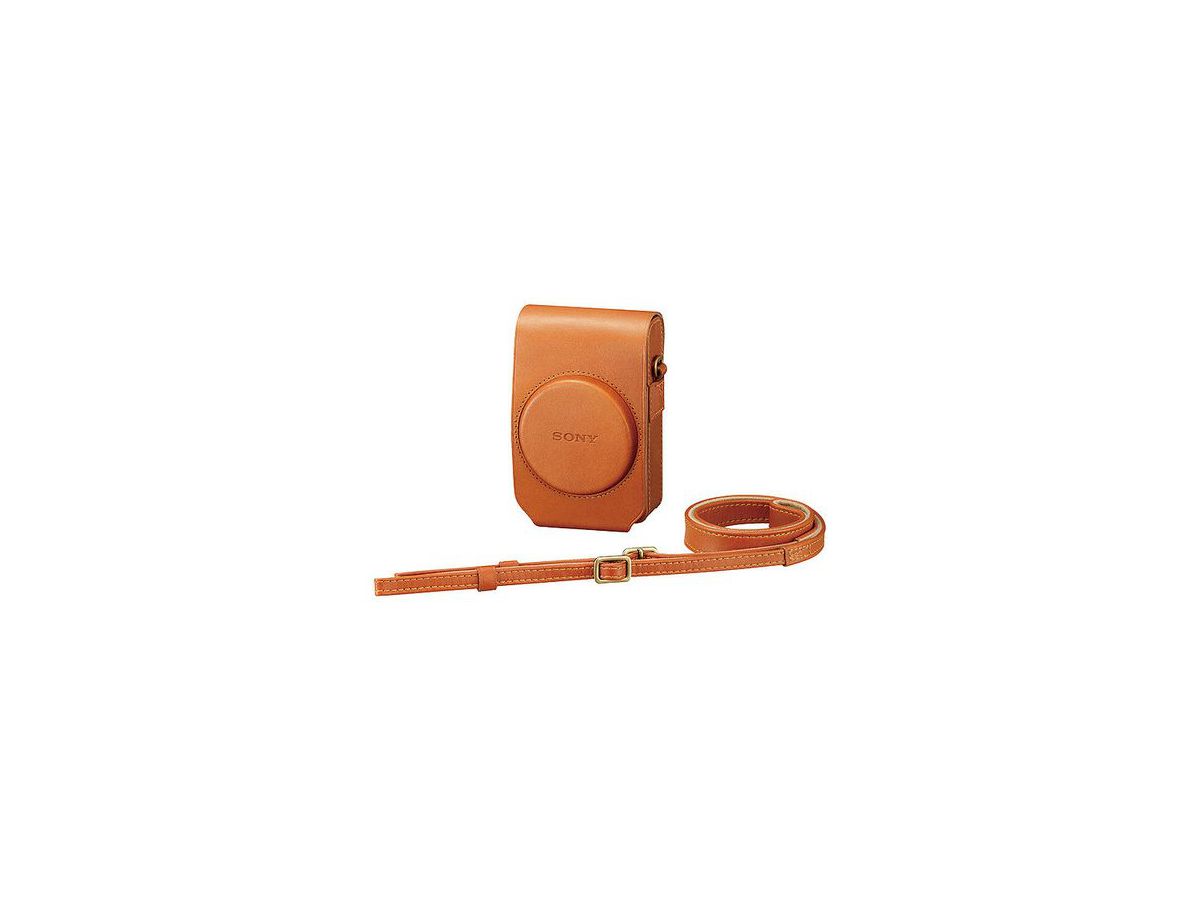 Sony LCS-RXG Camera Etui Brown